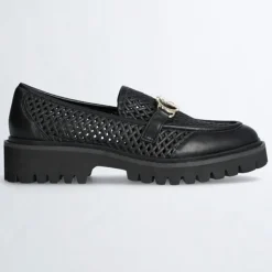 Mocassins en Cuir Cora noirs-Liu-Jo Online