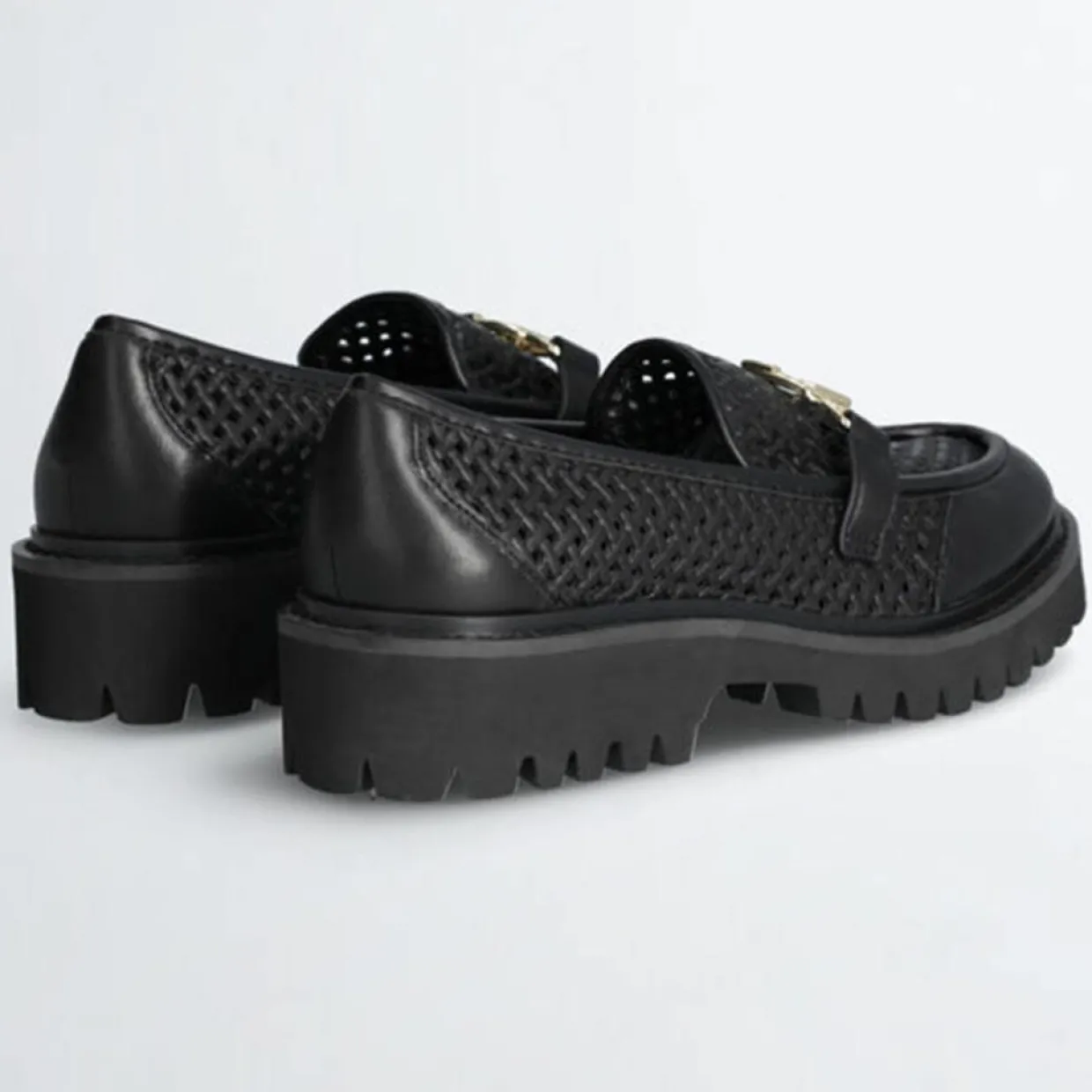 Mocassins en Cuir Cora noirs-Liu-Jo Online