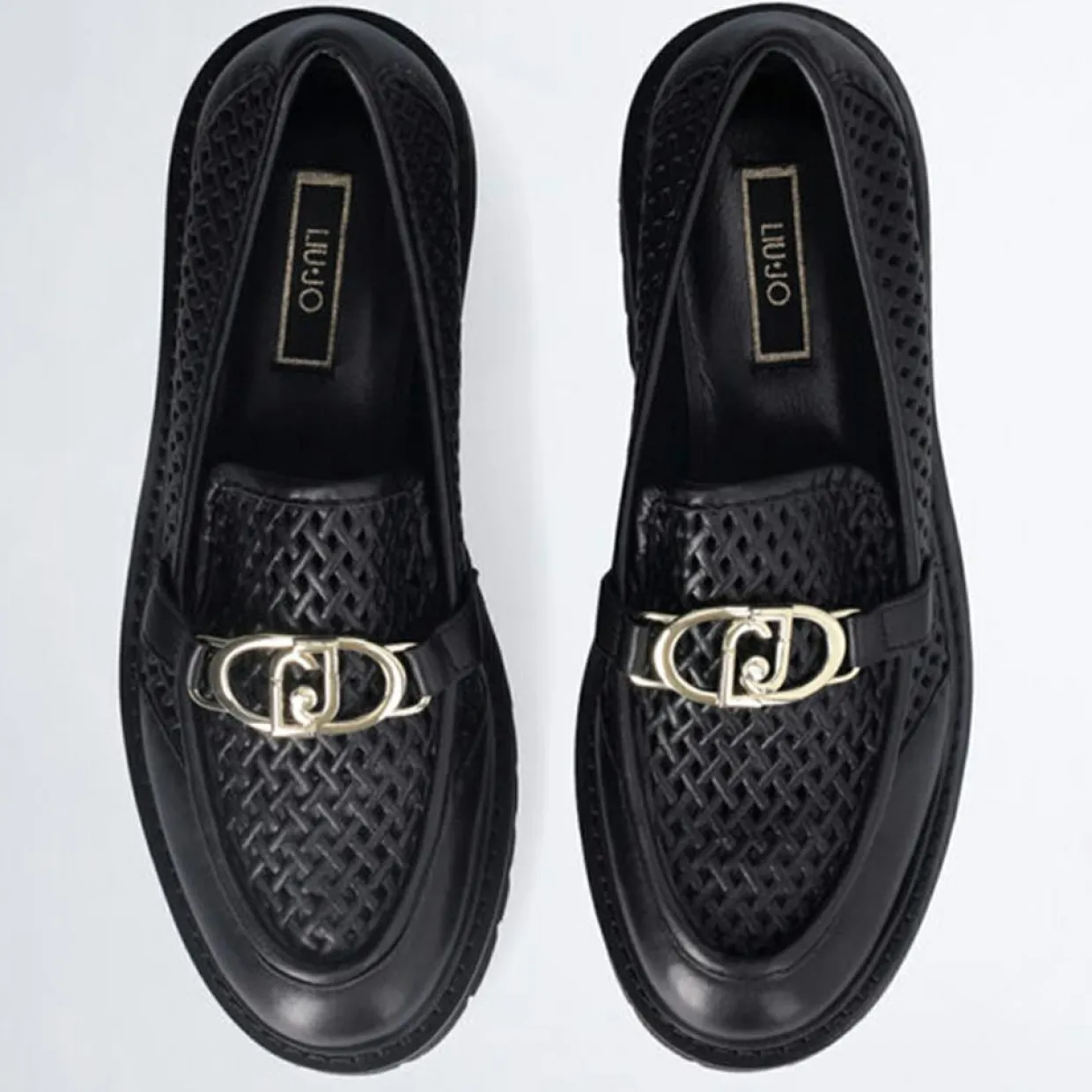 Mocassins en Cuir Cora noirs-Liu-Jo Online