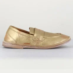 Femme MOMA Mocassins^Mocassins en Cuir dorés