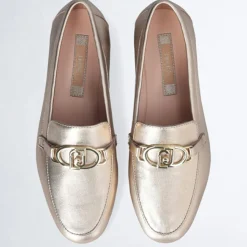 Mocassins en Cuir Emel dorés-Liu-Jo Online