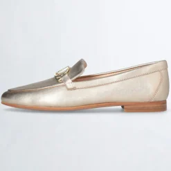 Mocassins en Cuir Emel dorés-Liu-Jo Online