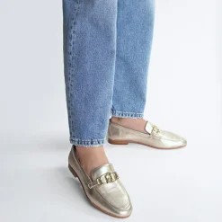 Mocassins en Cuir Emel dorés-Liu-Jo Online
