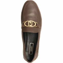 Mocassins en Cuir Emel marron foncé-Liu-Jo