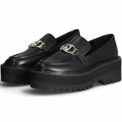 Femme Liu-Jo Mocassins^Mocassins en Cuir Forty noires