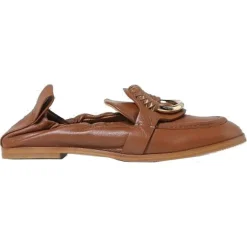 Mocassins en Cuir Hana marron-See by Chloé Discount