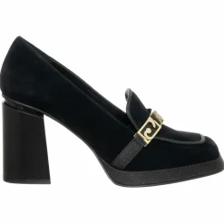 Mocassins en Velours de cuir Nana noirs-Liu-Jo Hot