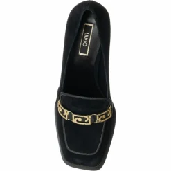 Mocassins en Velours de cuir Nana noirs-Liu-Jo Hot