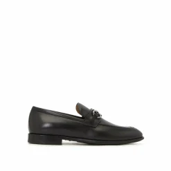 Homme Salvatore Ferragamo Mocassins^Mocassins Foster en cuir noirs