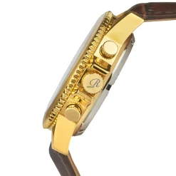 Montre Automatique Homme en Cuir Threeway marron-Richtenburg Outlet