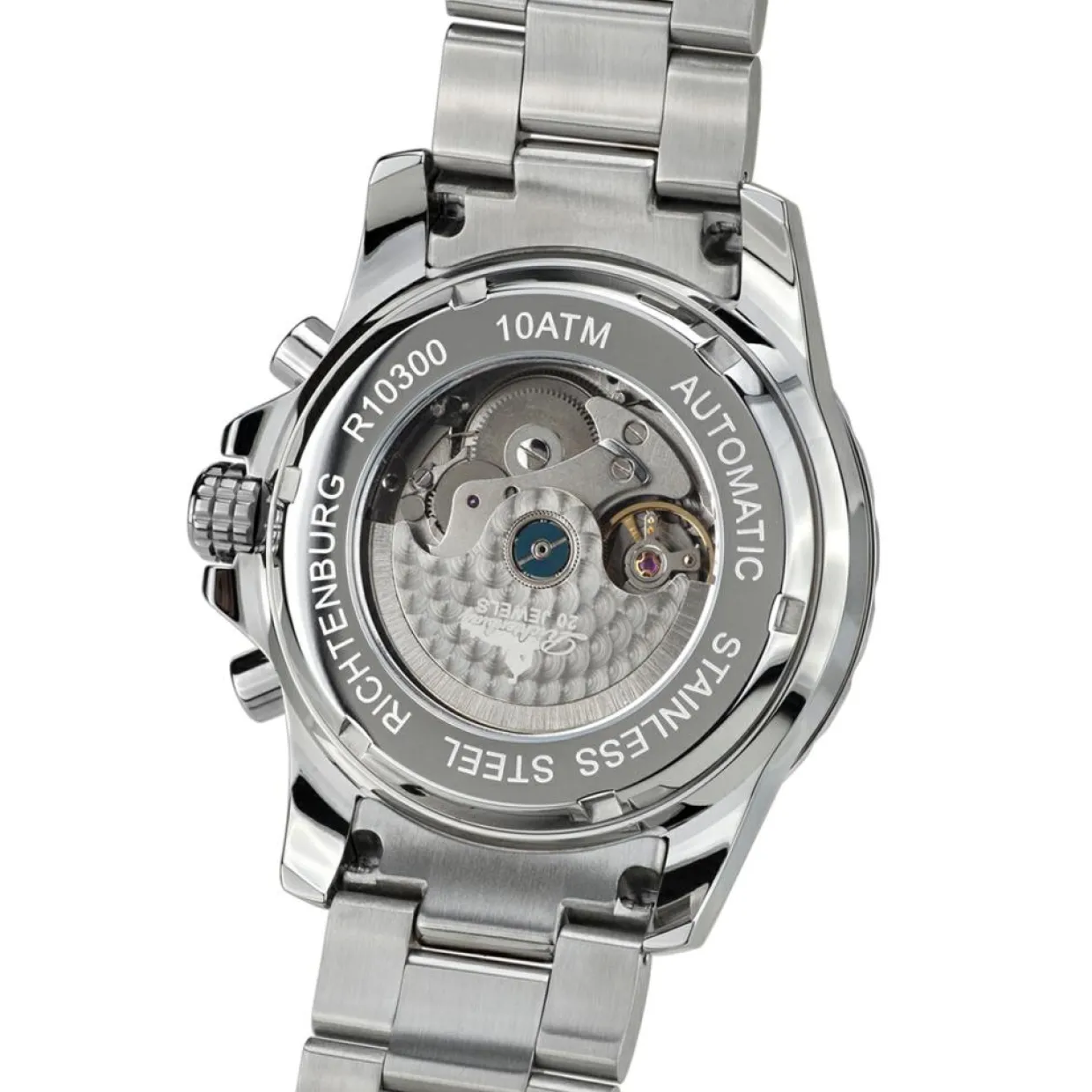Montre automatique Femme en Acier Romantica argentée-Richtenburg
