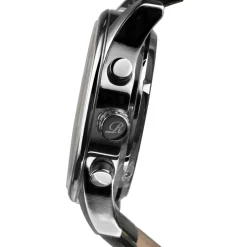 Montre automatique Homme en Cuir Athen noir/argenté-Richtenburg Online