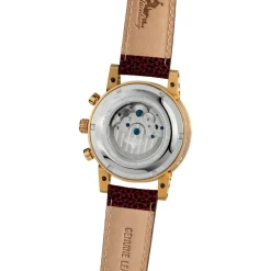 Montre automatique Homme en Cuir Newport marron-Richtenburg Online