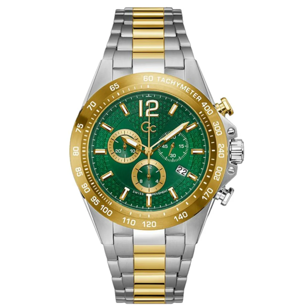 Femme Guess Collection Montres^Montre Femme Audacious en Acier argenté/doré