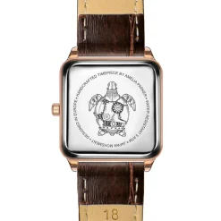 Montre Femme Bay en Cuir marron-Amelia Parker Hot