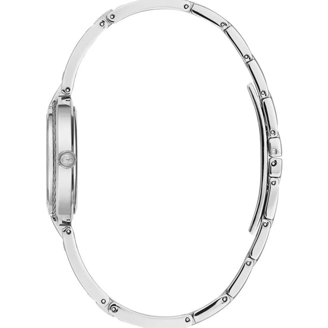Montre Femme Cable Bijou en Acier inoxydable argentée-Guess Collection Discount