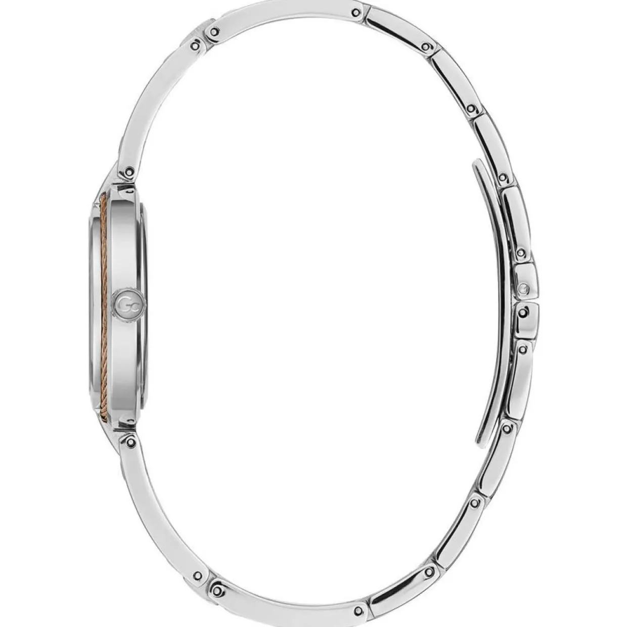 Femme Guess Collection Montres^Montre Femme Cable Bijou en Acier inoxydable rose doré/argenté