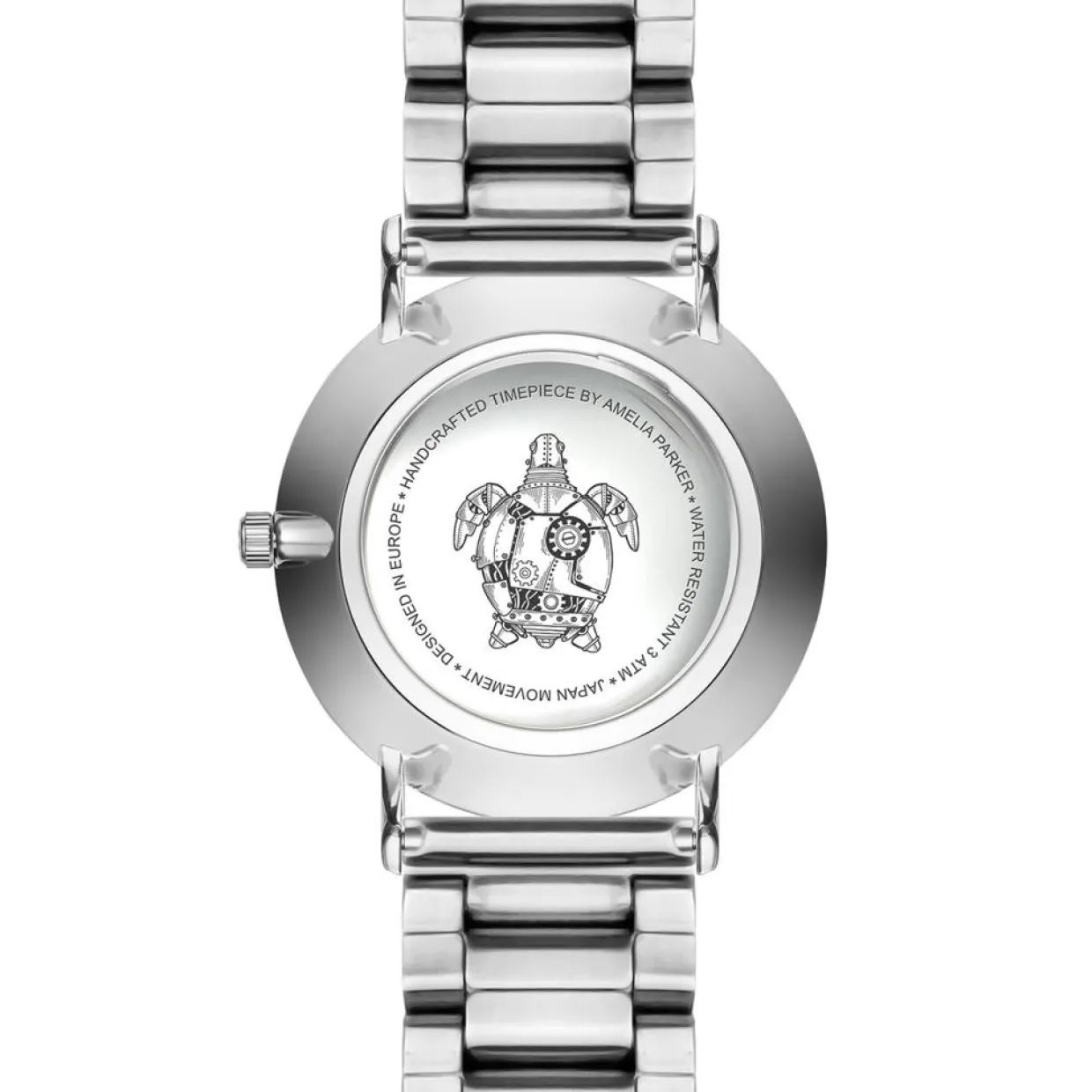 Montre Femme Charm en Acier argentée-Amelia Parker Sale
