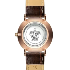 Montre Femme Classique en Cuir marron-Amelia Parker Hot