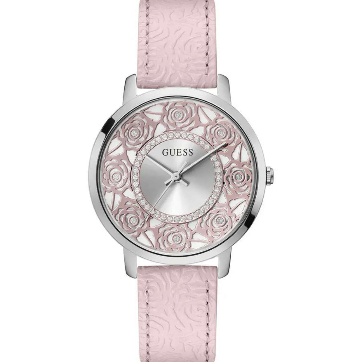 Femme Guess Montres^Montre Femme Dahlia en Cuir rose
