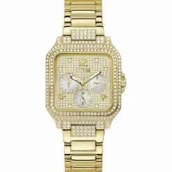 Femme Guess Montres^Montre Femme Deco en Acier dorée