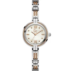 Montre Femme en Acier argenté/rose doré-Guess Collection Discount