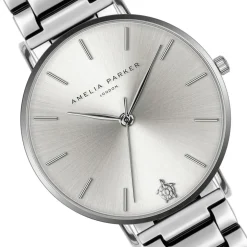 Femme Amelia Parker Montres^Montre Femme en Acier Capsule Grey argentée