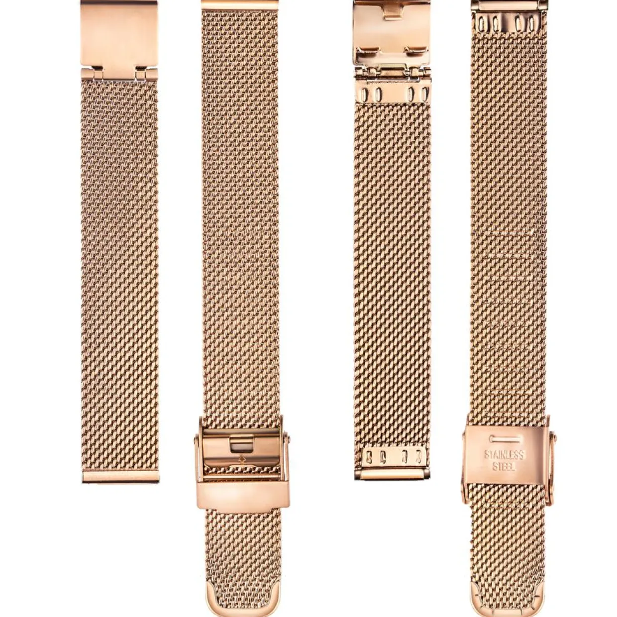 Femme Amelia Parker Montres^Montre Femme en Acier Gold Shore rose doré