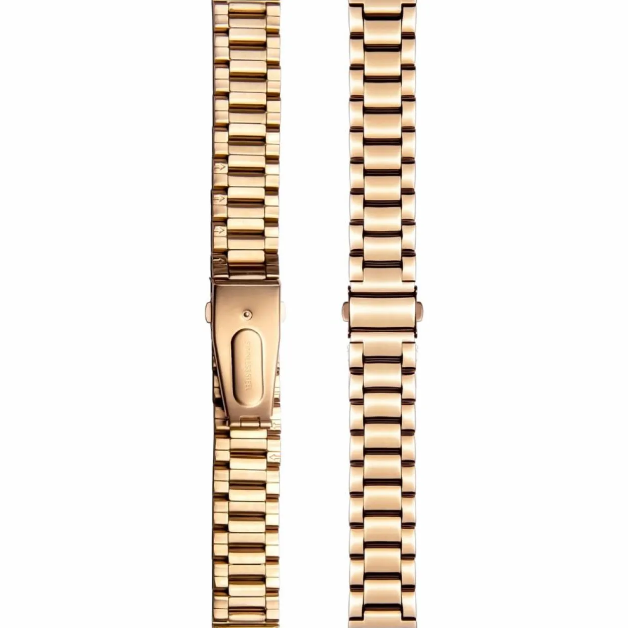 Femme Amelia Parker Montres^Montre Femme en Acier Night Plaza rose doré