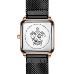 Femme Amelia Parker Montres^Montre Femme en Acier Night Plaza noire