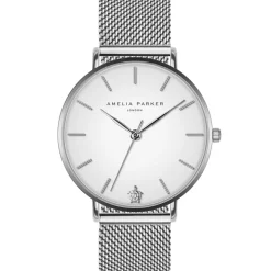 Femme Amelia Parker Montres^Montre Femme en Acier Pure argentée