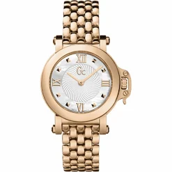 Femme Guess Collection Montres^Montre Femme en Acier rose dorée