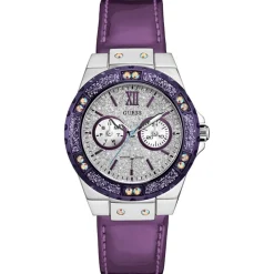 Montre Femme en Cuir & Pu lilas-Guess Online