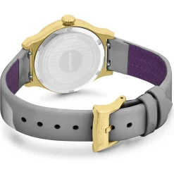 Montre Femme en Cuir Gibi grise-Baldinini New