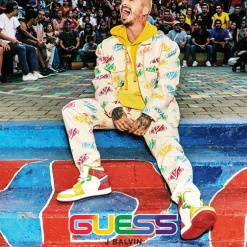 Montre Femme en Silicone X J Balvin transparente/multicolore-Guess Online