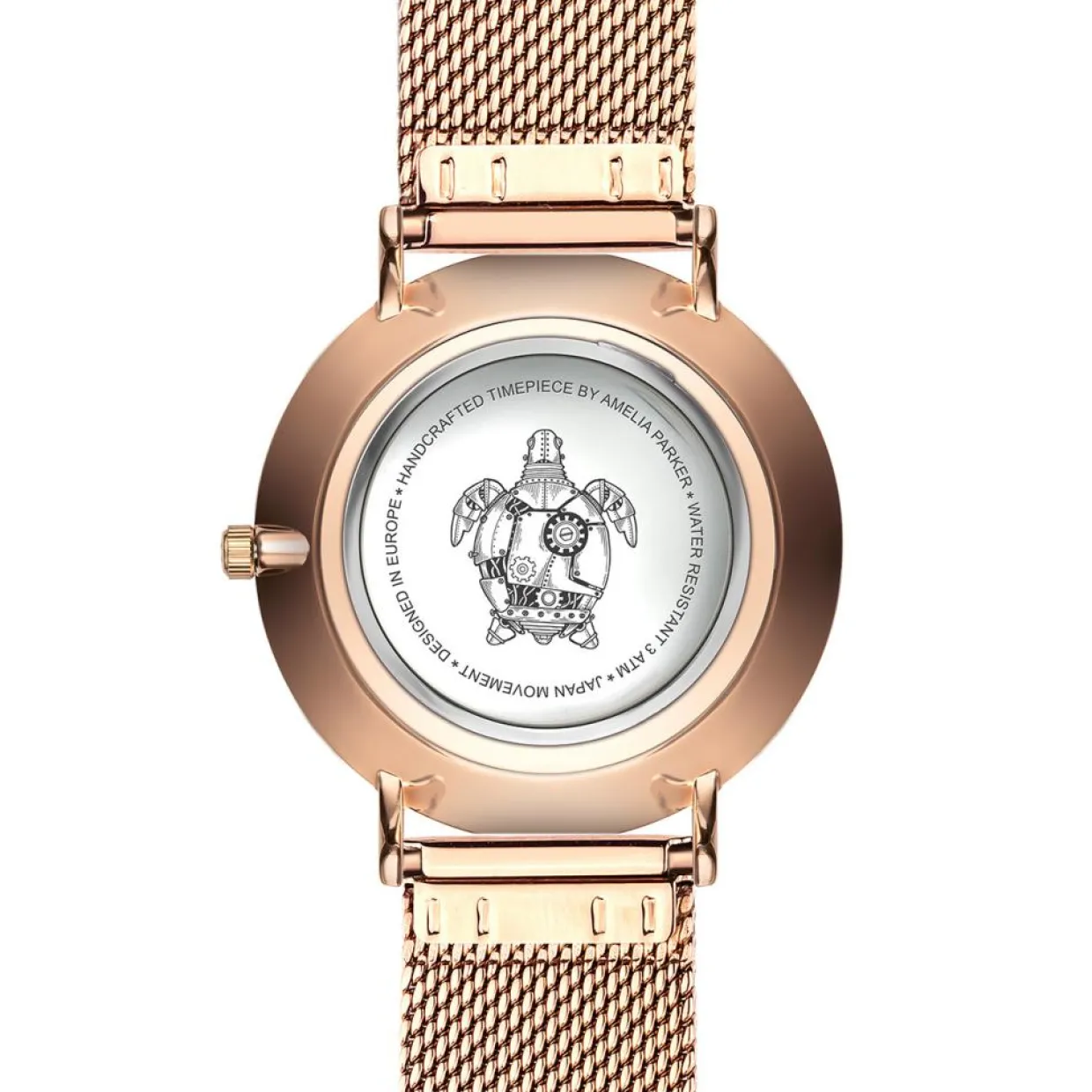 Femme Amelia Parker Montres^Montre Femme Gold Sky en Acier rose doré