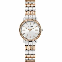 Montre Femme Hayley en Acier rose/argenté-Guess