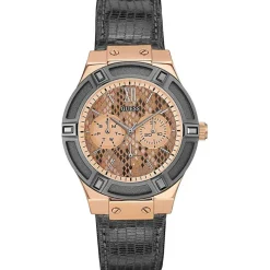 Montre Femme Jet Setter en Cuir grise-Guess Online