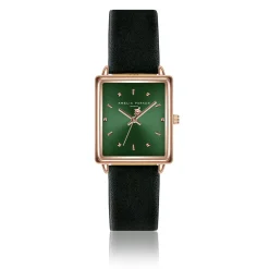 Femme Amelia Parker Montres^Montre Femme Joyful Journey en Cuir noire