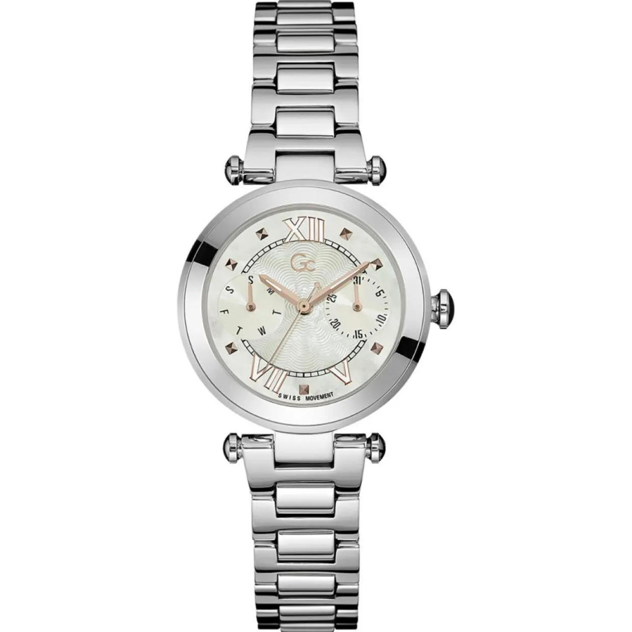 Femme Guess Collection Montres^Montre Femme Lady Chic en Acier argentée