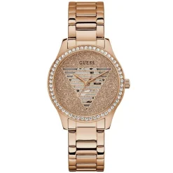 Montre Femme Lady Idol en Acier rose doré-Guess Discount