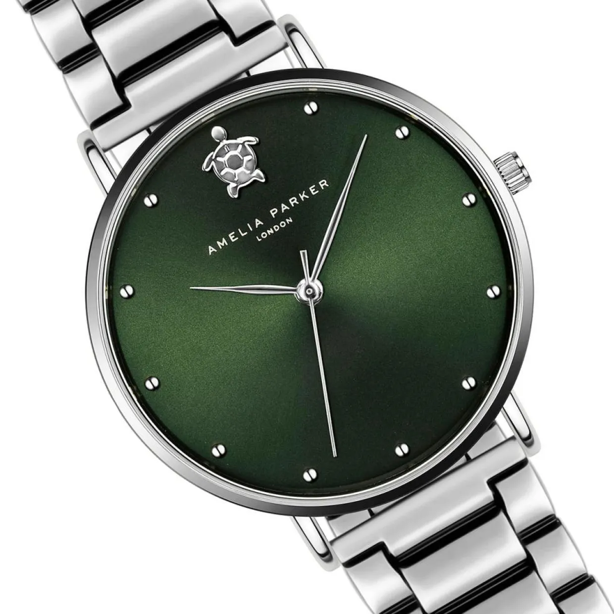 Montre Femme Maya Bay en Acier argentée-Amelia Parker Discount