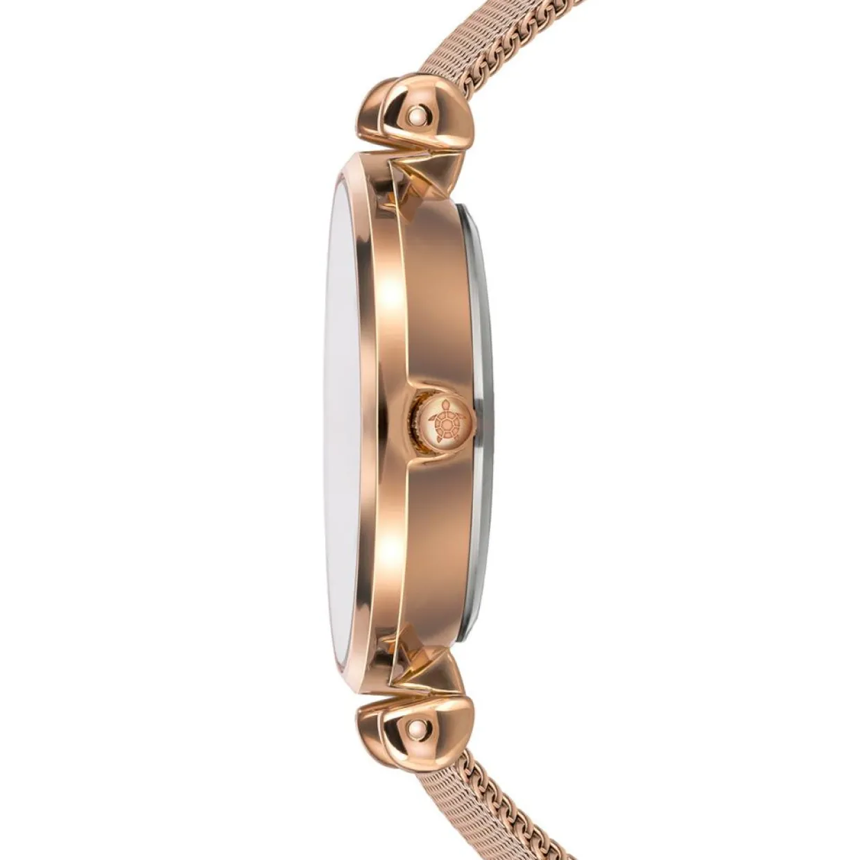 Montre Femme Midnight Moon en Acier rose doré-Amelia Parker Sale