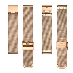 Montre Femme Midnight Moon en Acier rose doré-Amelia Parker Sale