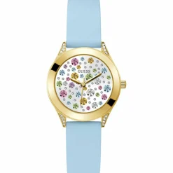 Montre Femme Mini Wonderlust en Silicone bleue-Guess Discount