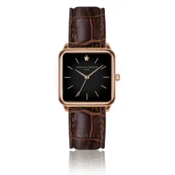 Femme Amelia Parker Montres^Montre Femme Night Plaza en Cuir marron