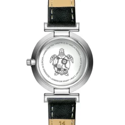 Montre Femme Night Shore en Cuir noire-Amelia Parker Clearance