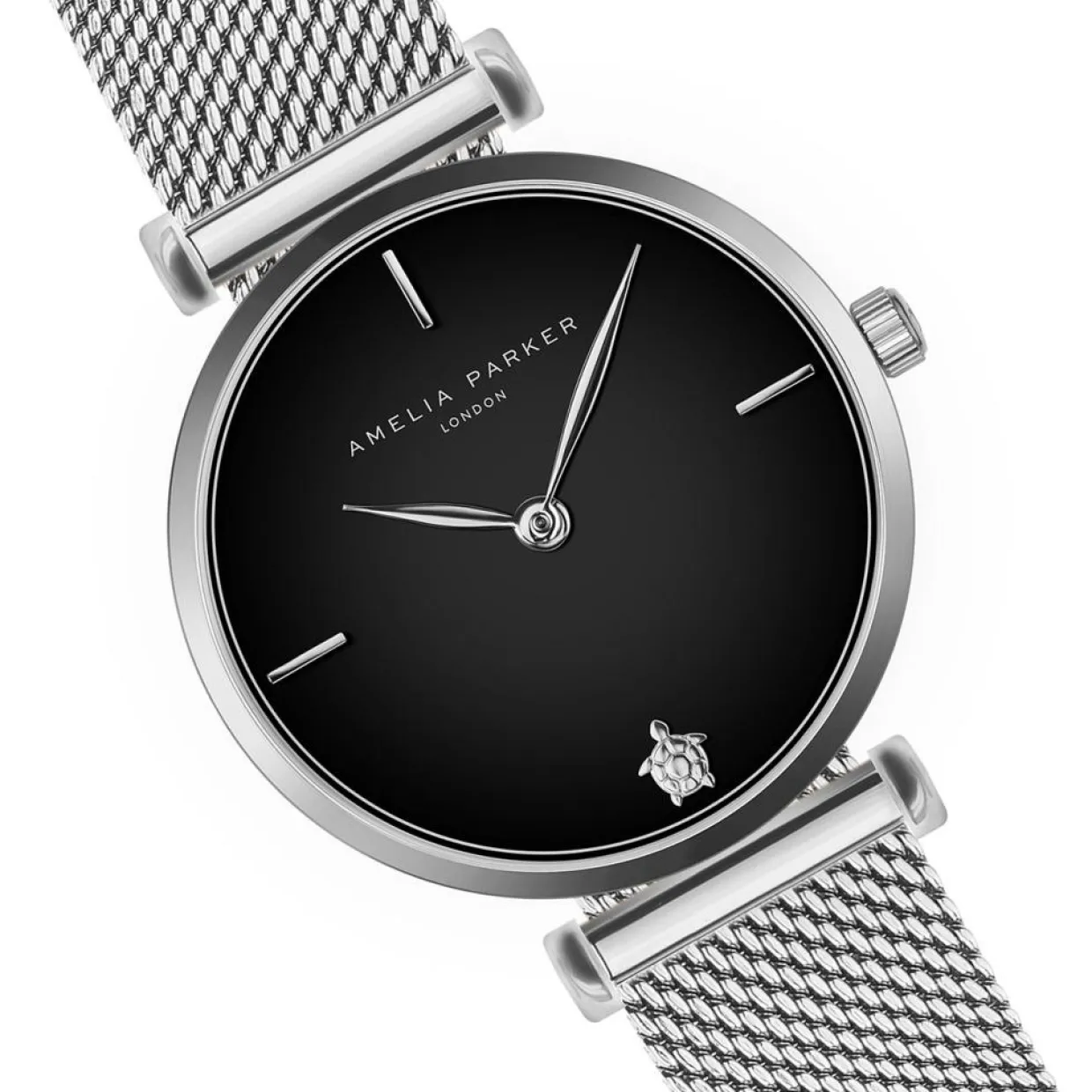 Montre Femme Night Shore en Acier argentée-Amelia Parker Clearance
