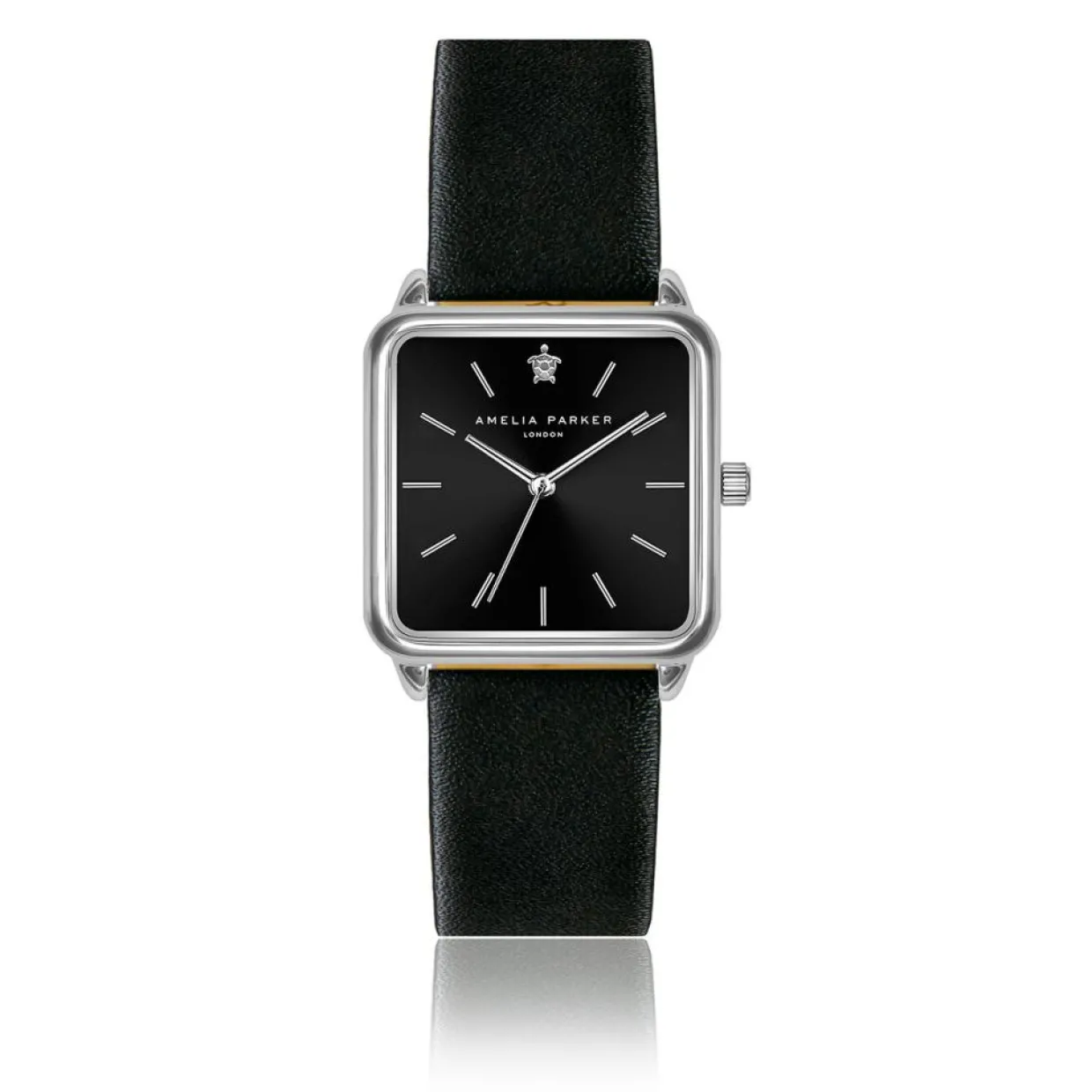 Montre Femme Night Voyage en Cuir noire-Amelia Parker Discount