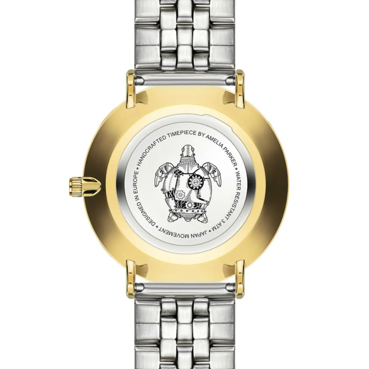 Montre Femme Pearl of the Sea en Acier doré/argenté-Amelia Parker Hot